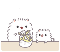 Pomeranian Mochi 9 sticker #10275077