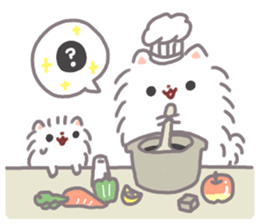 Pomeranian Mochi 9 sticker #10275086
