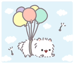 Pomeranian Mochi 9 sticker #10275094