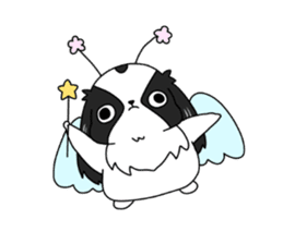 Japanese chin Mochio vol.2 sticker #10275578