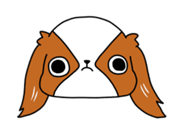 Japanese chin Mochio vol.2 sticker #10275582