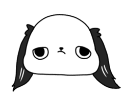 Japanese chin Mochio vol.2 sticker #10275584