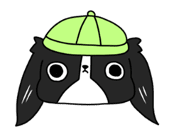 Japanese chin Mochio vol.2 sticker #10275585