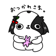 Japanese chin Mochio vol.2 sticker #10275590