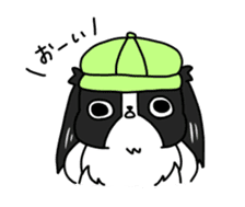 Japanese chin Mochio vol.2 sticker #10275595