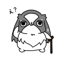 Japanese chin Mochio vol.2 sticker #10275597