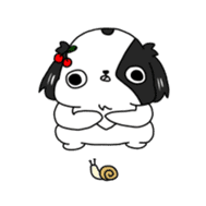 Japanese chin Mochio vol.2 sticker #10275599