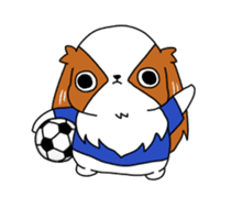 Japanese chin Mochio vol.2 sticker #10275601