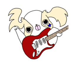 Japanese chin Mochio vol.2 sticker #10275602