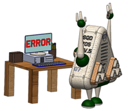 Robot Onigiri Triangle sticker #10275621