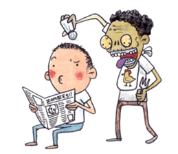 Zombie Mike's sticker #10275670