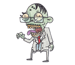 Zombie Mike's sticker #10275684