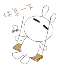 Rabbit's Diary sticker #10276504