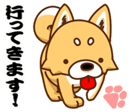 It is a Japanese midget Shiba around2 sticker #10276568