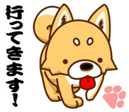 It is a Japanese midget Shiba around2 sticker #10276568