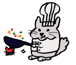 Chinchilla's short message sticker #10276766