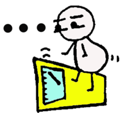 Hard to say something honest. sticker #10277069