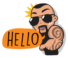 GYM LOVE: Bono & Bony sticker #10277338