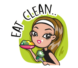 GYM LOVE: Bono & Bony sticker #10277339