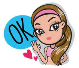 GYM LOVE: Bono & Bony sticker #10277341