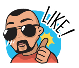 GYM LOVE: Bono & Bony sticker #10277343