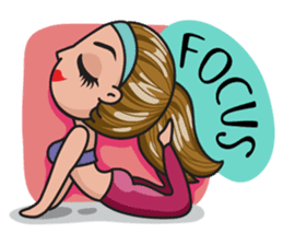 GYM LOVE: Bono & Bony sticker #10277346