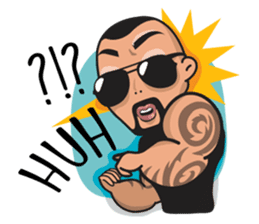 GYM LOVE: Bono & Bony sticker #10277351