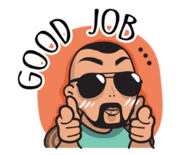 GYM LOVE: Bono & Bony sticker #10277357