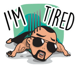 GYM LOVE: Bono & Bony sticker #10277360