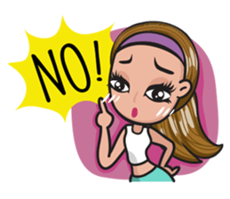 GYM LOVE: Bono & Bony sticker #10277361