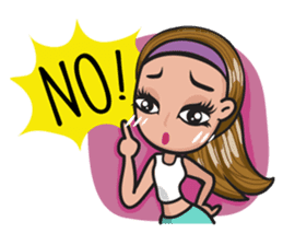 GYM LOVE: Bono & Bony sticker #10277361