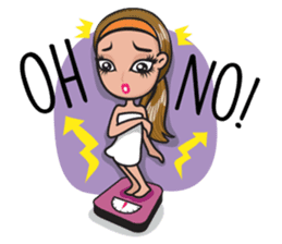 GYM LOVE: Bono & Bony sticker #10277365