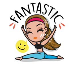 GYM LOVE: Bono & Bony sticker #10277366