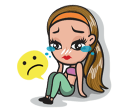 GYM LOVE: Bono & Bony sticker #10277368