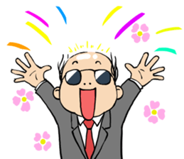 Cute Bald Head3(ENG) sticker #10277456