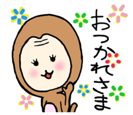 MONKEY AND PIG2 sticker #10277573