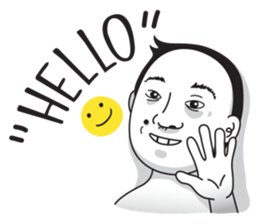 MR. WHITE FACE sticker #10277576