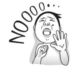 MR. WHITE FACE sticker #10277579