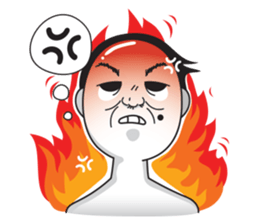 MR. WHITE FACE sticker #10277580