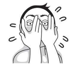 MR. WHITE FACE sticker #10277581