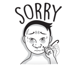 MR. WHITE FACE sticker #10277583