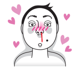 MR. WHITE FACE sticker #10277590