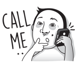 MR. WHITE FACE sticker #10277592