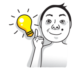 MR. WHITE FACE sticker #10277594