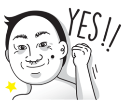 MR. WHITE FACE sticker #10277603