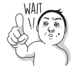 MR. WHITE FACE sticker #10277610