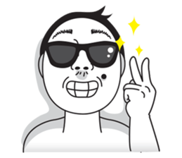 MR. WHITE FACE sticker #10277612