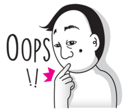 MR. WHITE FACE sticker #10277613