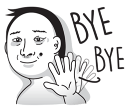 MR. WHITE FACE sticker #10277615