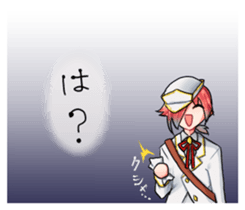 Man stick to feelings sticker #10277707